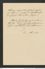 Nachlass Franz Steindachner, Brief von C. Heller an Franz Steindachner (23.10.1910), Inv.Nr. 212.08, Seite 2
